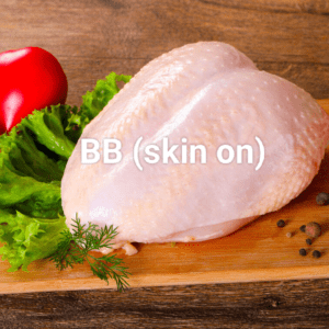 Boneless Breast BB(Skin On)
